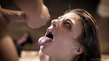 Качок доминирует над сисястой подругой и грубо таранит хуем ее бритую писю №9