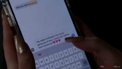 Лесбийский тройничок красавиц после встречи №2