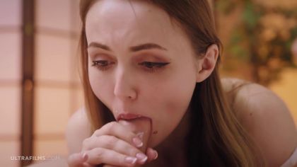 Нежный секс русской телки  бородатым блондином №10