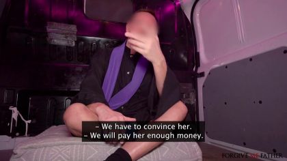 Снял блондинку для ебли с завязанными глазами №1