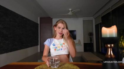 Худая блондинка хочет сосать и ебаться в киску №5