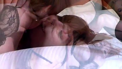 Три девушки в кружевном белье и черных чулочках лижут до блеска пилотки и анусы