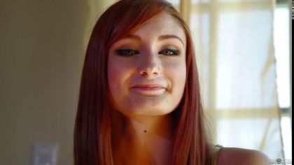 Рыжая девка заглатывает член и дает трахнуть себя грубо в глотку №1